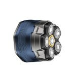 Magnetic Rotating 6-Blade Bald Head Shaver – Full-Body Washable, Type-C Fast Charging Balding Clipper