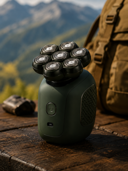 Roundry Trek 6D Compact Travel Head Shaver